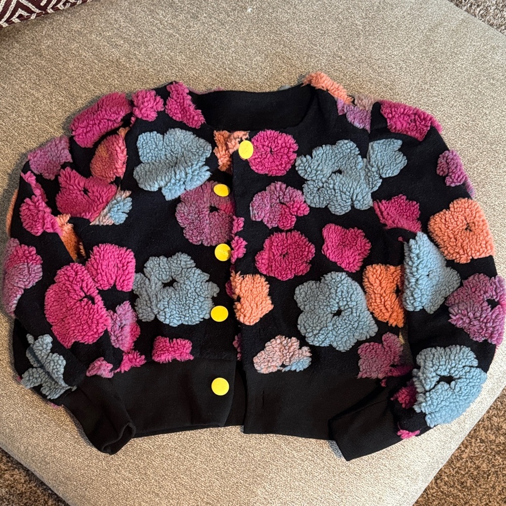 Fluffy 3 Dimensional Jacket